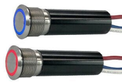 Carling  AV1-1B311B-R00  VANDAL PROOF BUTON KALICI YEŞİL 19MM 24V/10A IP67