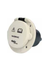 MP16-10-K 16A/230VAC PLASTİK BEYAZ SAHİL BESLEME FİŞİ